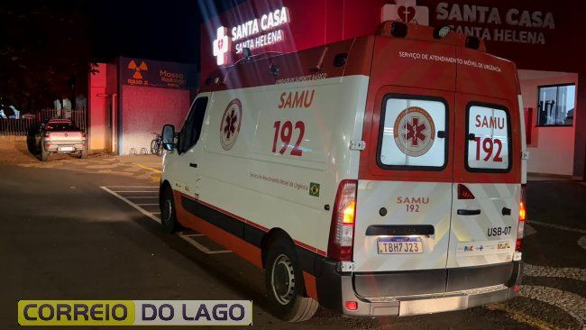 Praça do Colono em Santa Helena, local onde ocorreu a agressão.