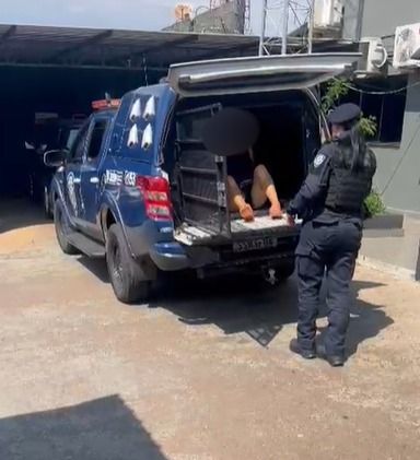 Viatura da Guarda Municipal de Toledo em patrulhamento preventivo pelo Jardim Porto Alegre